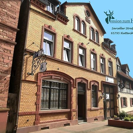 Hotel-Pension Zum Hirsch Hattersheim am Main Extérieur photo