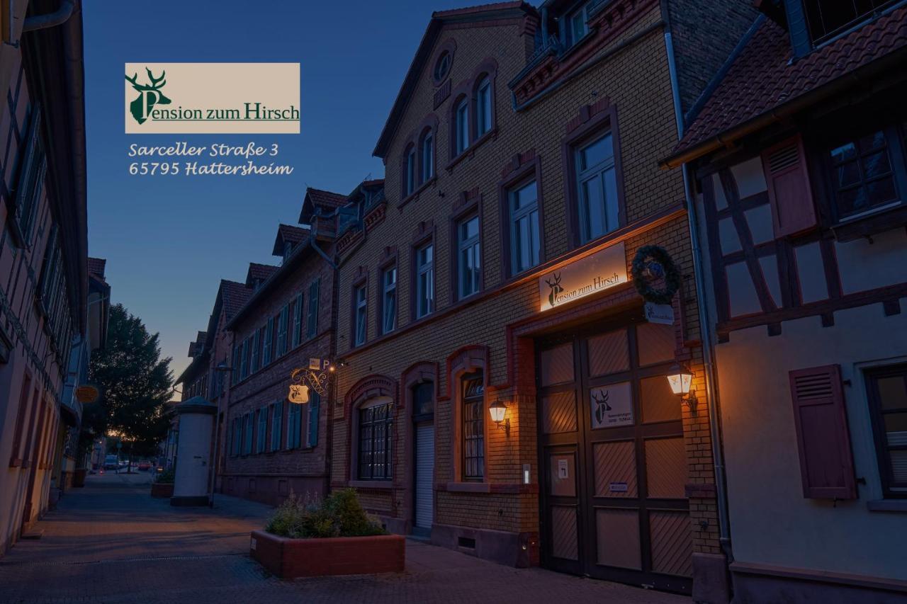 Hotel-Pension Zum Hirsch Hattersheim am Main Extérieur photo